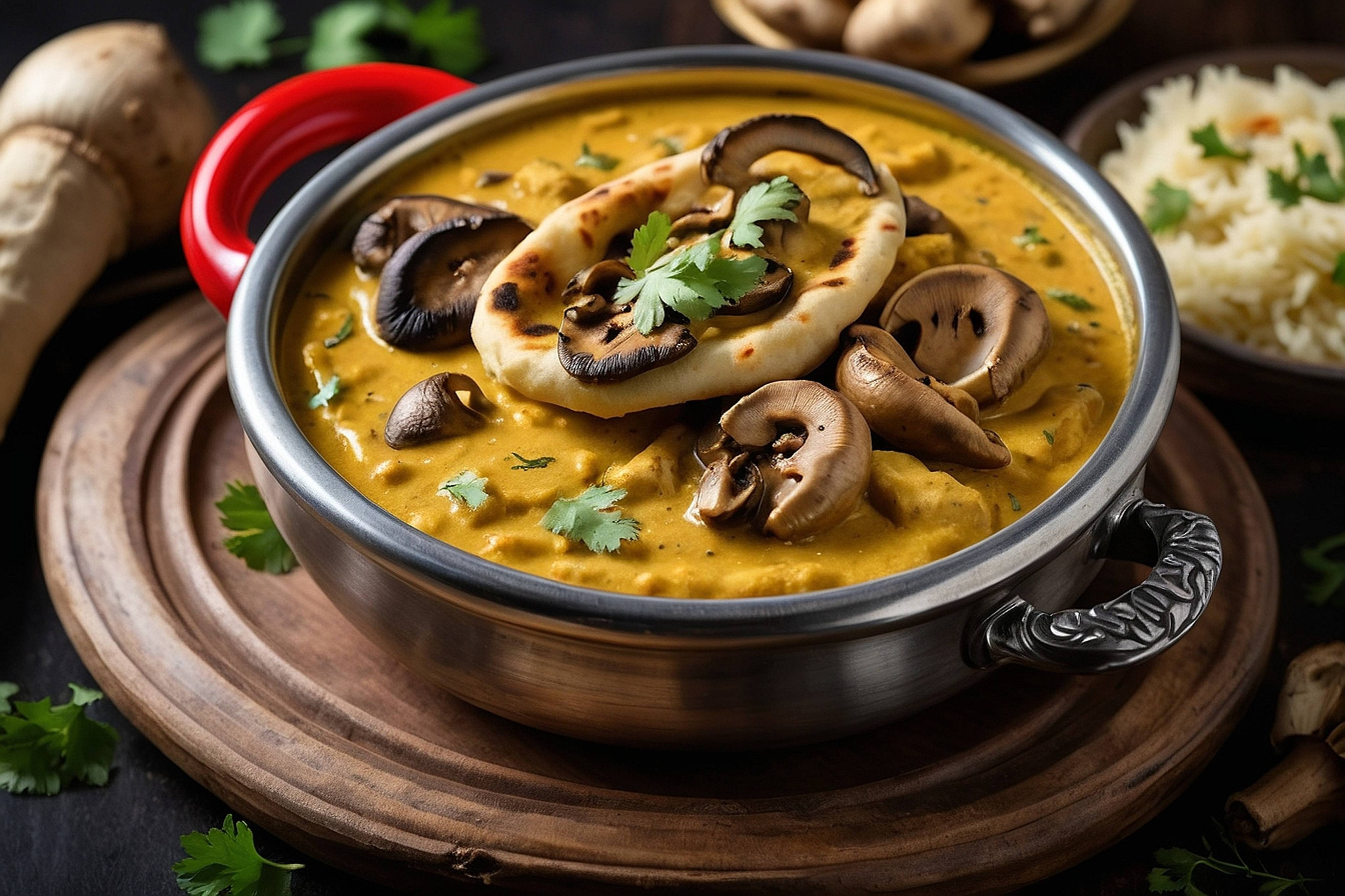 Creamy Mushroom Curry
